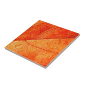 Autumn Leaf Ceramic Tegel Tegeltje (Zijkant)