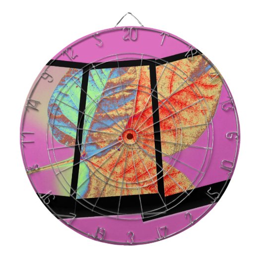 Autumn leaf dartbord (Voorkant)