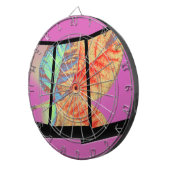 Autumn leaf dartbord (Voorkant Rechts)