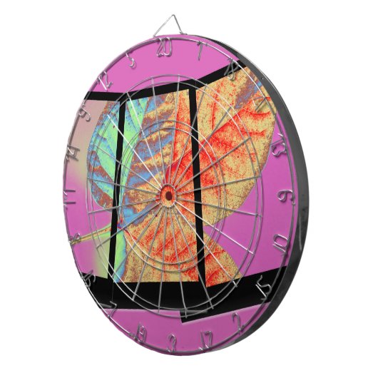 Autumn leaf dartbord (Voorkant Rechts)