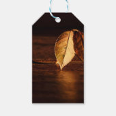 Autumn Leaf Dawn Abstract Cadeaulabel (Voorkant)