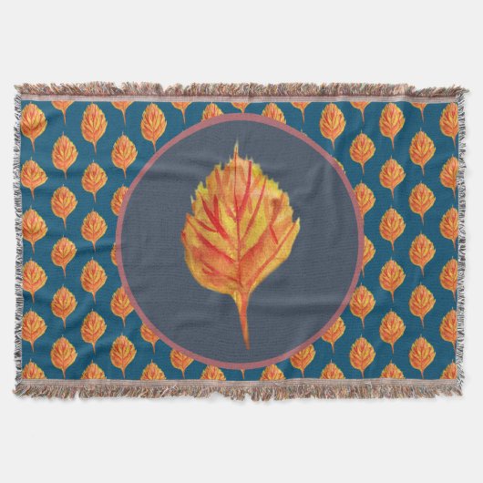 Autumn Leaf Deken (Voorkant)