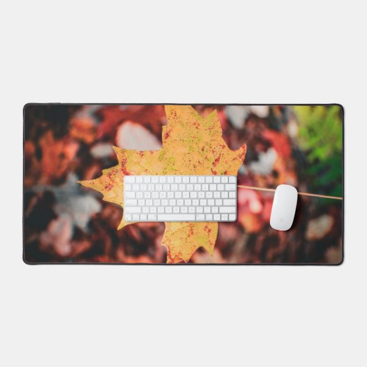 Autumn Leaf Desk Mat (Keyboard & Muis)
