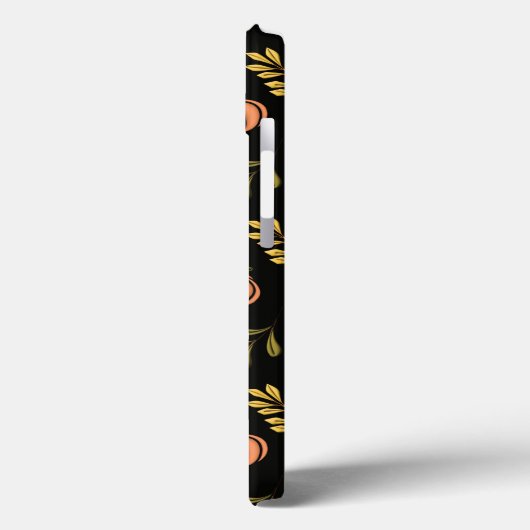 Autumn Leaf en Pumpkin Phone Case (Achterkant / Links)