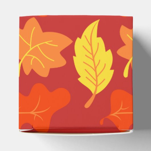 Autumn Leaf Gift Box Bedankdoosjes (Bovenkant)