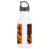 Autumn Leaf Herfst Foliage Waterfles (Achterkant)