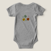 Autumn Leaf Herfst Leuk pak voor baby (Design achterkant)