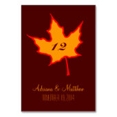 Autumn Leaf Kaart (Voorkant)