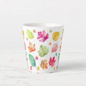 Autumn Leaf Latte Mok (Voorkant)