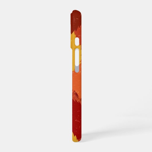 Autumn Leaf Layers iPhone 16 Hoesje (Linkerkant)