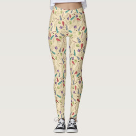Autumn Leaf Medley Kleurrijke Herfst Leggings
