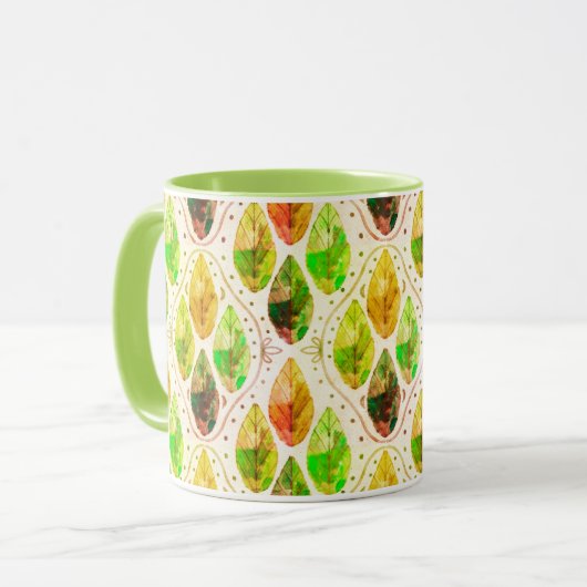 Autumn Leaf Mok (Voorkant links)