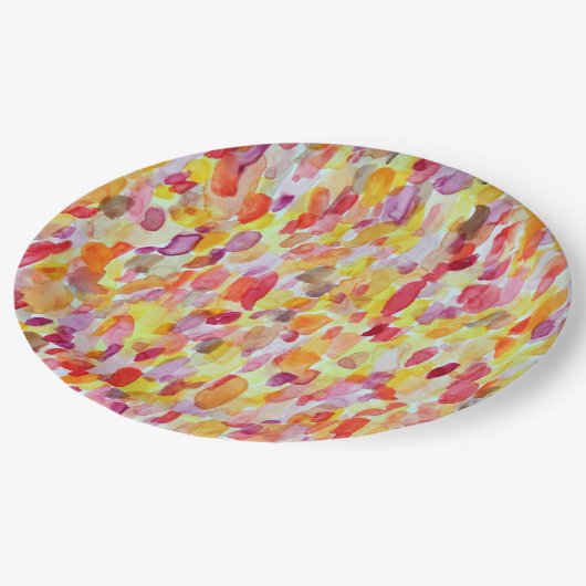 Autumn Leaf Papieren Bordje (Gekanteld)