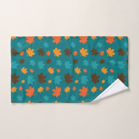 Autumn Leaf Pattern Bad Handdoek (Handdoek)