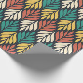 Autumn Leaf Pattern Cadeaupapier (Hoek)