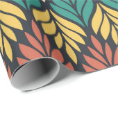 Autumn Leaf Pattern Cadeaupapier (Rol Hoek)