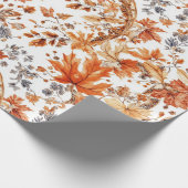 Autumn Leaf Pattern Cadeaupapier (Hoek)