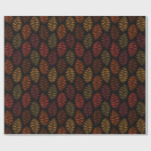 Autumn Leaf Pattern Cadeaupapier (Vlak)