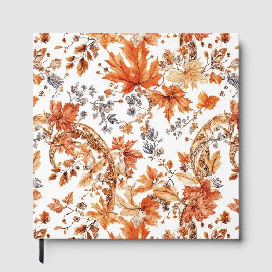Autumn Leaf Pattern Gastenboek (Voorkant)