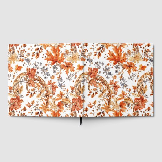 Autumn Leaf Pattern Gastenboek (Volledig)