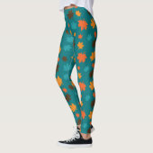 Autumn Leaf Pattern Leggings (Links)