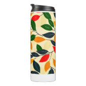 Autumn Leaf Pattern Thermosbeker (Geroteerd rechts)