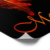 Autumn Leaf Poster | Herfst Leaf Poster (Hoek)