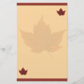 Autumn Leaf Stationery Briefpapier (Voorkant)