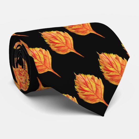 Autumn Leaf Stropdas (Opgerold)