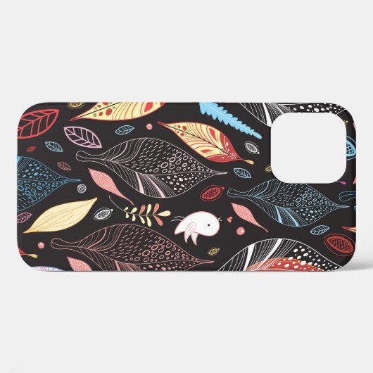 Autumn leaf textuur Case-Mate iPhone case (Achterkant (horizontaal))