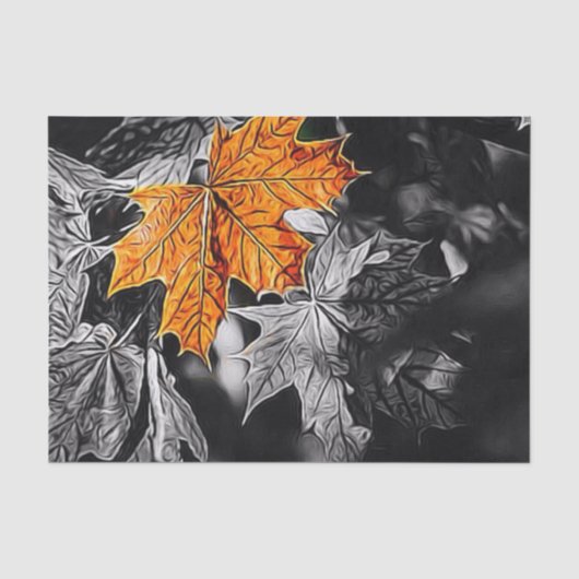 Autumn Leaf Tissuepapier (Voorkant)