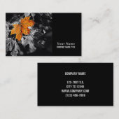 Autumn Leaf Visitekaartje (Voorkant / Achterkant)