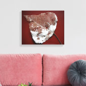 Autumn Leaf Wrapped Canvas Afdruk (Insitu (Woonkamer))