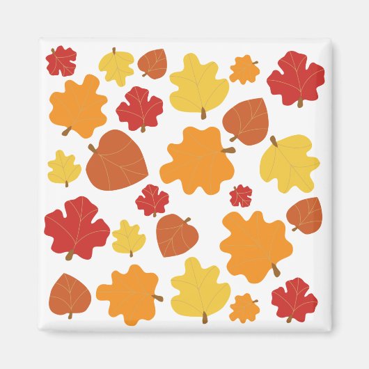 Autumn Leafs Magneet (Voorkant)