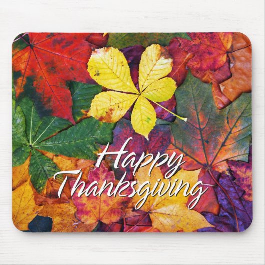 Autumn Leaves 5 Mousepad Muismat (Voorkant)