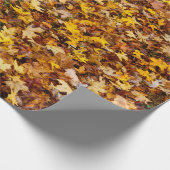 Autumn Leaves Abstract Cadeaupapier (Hoek)