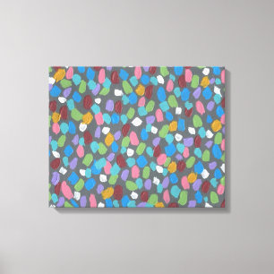 Autumn Leaves Abstract Canvas Afdruk