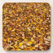 Autumn Leaves Abstract Drankjes Onderzetter (Voorkant)