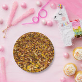 Autumn Leaves Abstract Papieren Bordje (Feest)