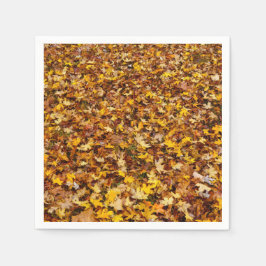 Autumn Leaves Abstract Servet