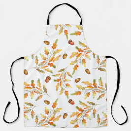 Autumn Leaves & Acorns Schort