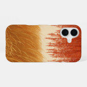 Autumn Leaves and Golden Field Phone Case iPhone 16 Hoesje (Achterkant horizontaal)