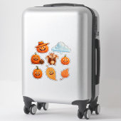 Autumn Leaves and Pumpkins Sticker Set (Koffer)