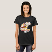 Autumn Leaves and Puzzles Please Fall Lover Quote T-shirt (Voorkant volledig)