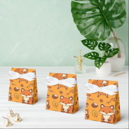 Autumn Leaves and Woodland Animals Bedankdoosjes