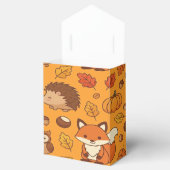 Autumn Leaves and Woodland Animals Bedankdoosjes (Geopend)