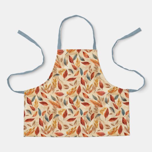 Autumn Leaves Apron Schort (Voorkant)