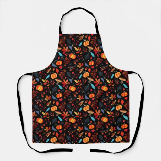 Autumn Leaves Apron Schort (Voorkant)