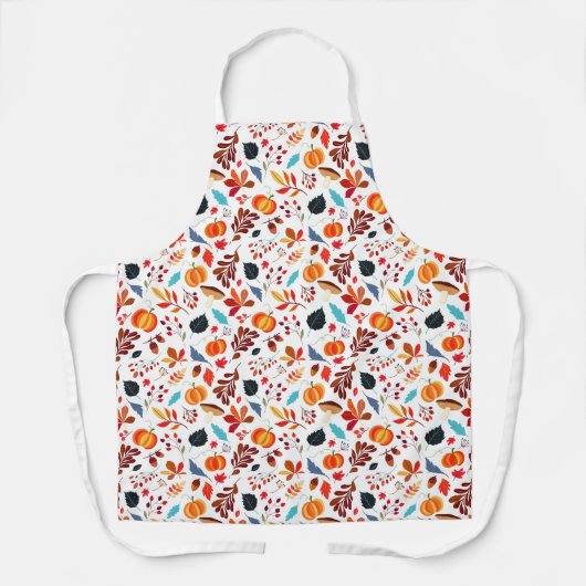 Autumn Leaves Apron Schort (Voorkant)
