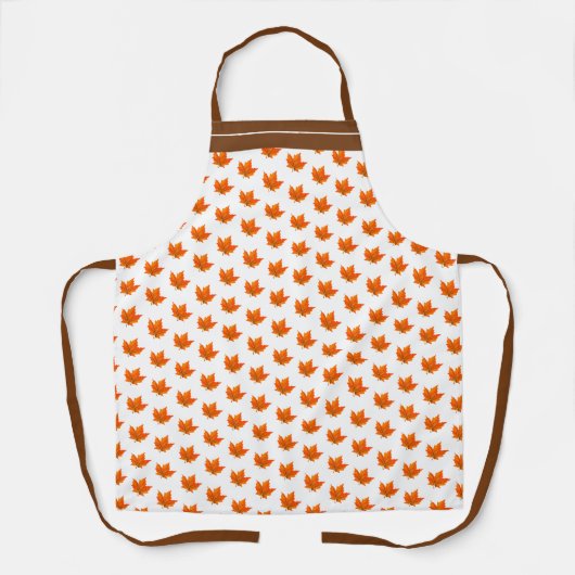 Autumn Leaves Apron Schort (Voorkant)